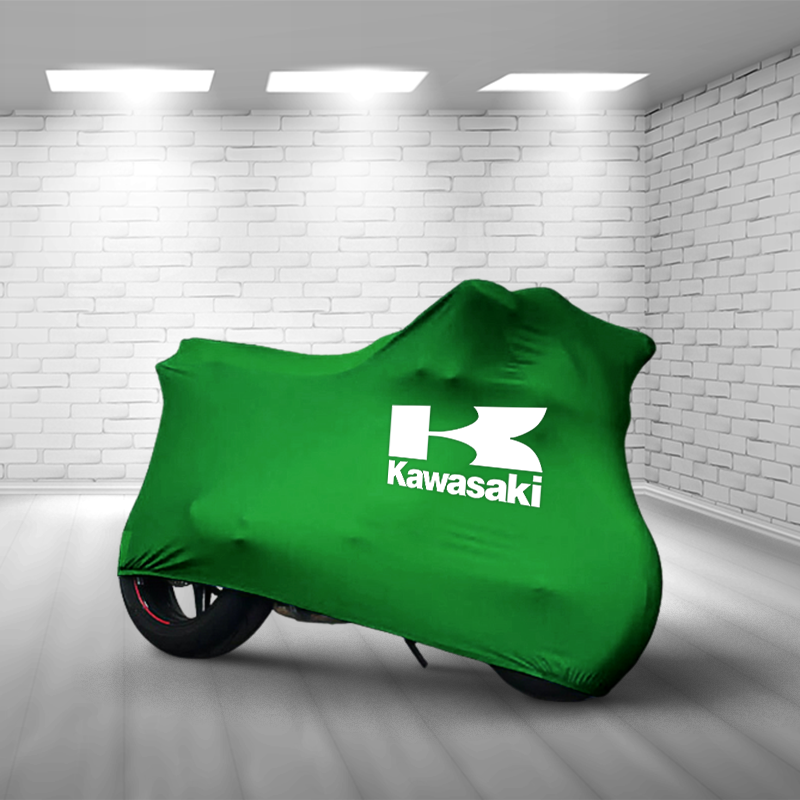 Kawasaki Cover Motorcycle Kawasaki (All Models) Indoor Motorcycle Cover, Tailor Fit