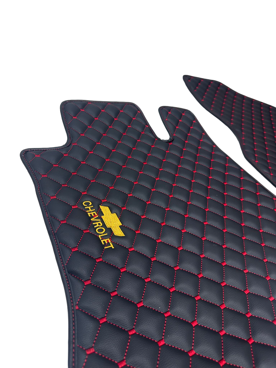 Chevrolet Car Floor Mats Set, All Chevrolet Models Waterproof Custom Car Chevrolet Floor Mats Leather Front and Rear Carpet Liner