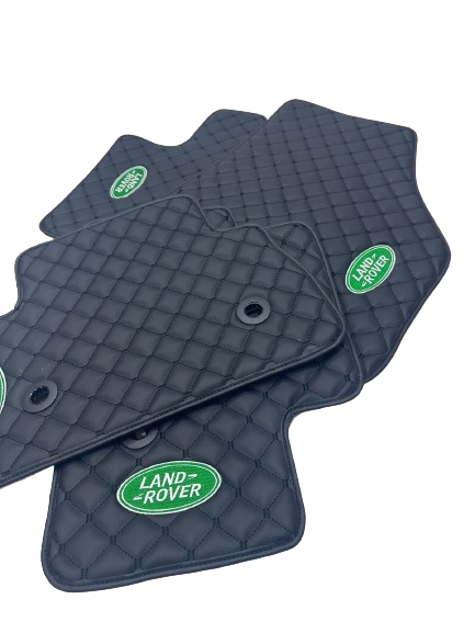 Land Rover Discovery Waterproof All Model Custom Car Land Rover Floor Mats, Leather, Front Rear Carpet Liner, Land Rover Car Floor Mats