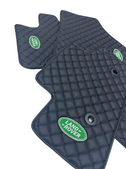 Land Rover Range Rover Sport Waterproof All Model Custom Car Land Rover Floor Mats, Leather, Front Rear Carpet Liner, Land Rover Car Floor Mats