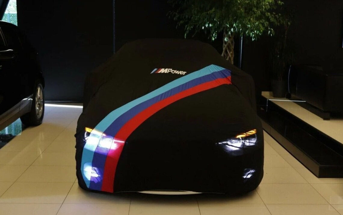 BMW M Power Car Cover, M5 Serie, E28, E34, E39, E60, F10, F90 Car Cover Car Cover, Indoor Car Cover