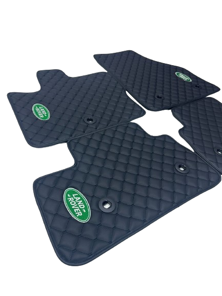 Land Rover Range Rover Waterproof All Model Custom Car Land Rover Floor Mats, Leather, Front Rear Carpet Liner, Land Rover Car Floor Mats