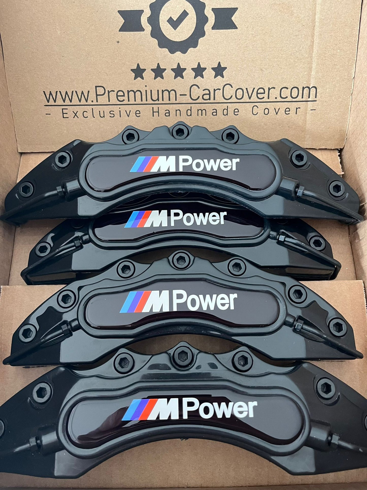 Bmw M Power Caliper Cover, Universal Set, Color Option, 4 Pieces Set