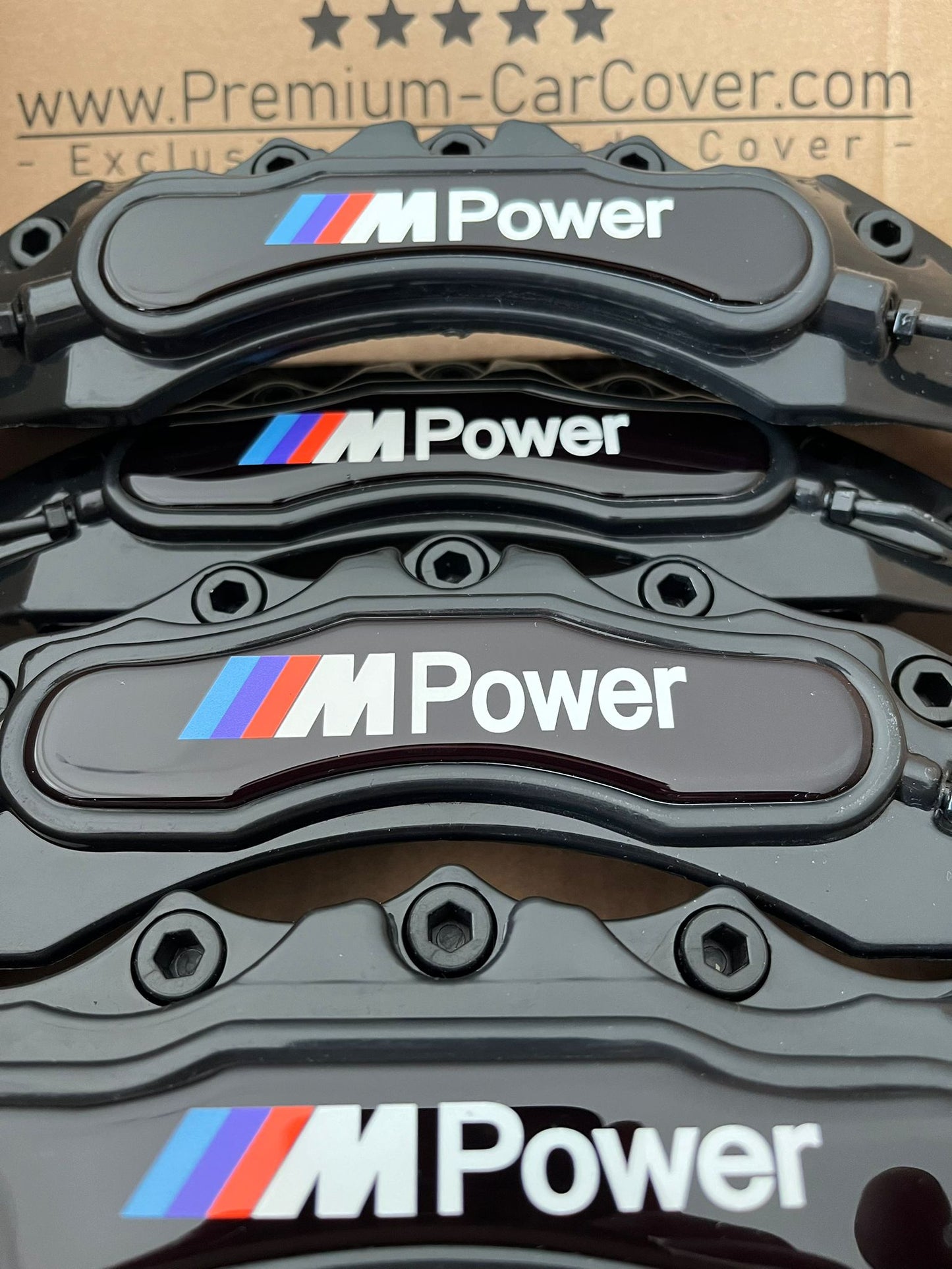 Bmw M Power Caliper Cover, Universal Set, Color Option, 4 Pieces Set