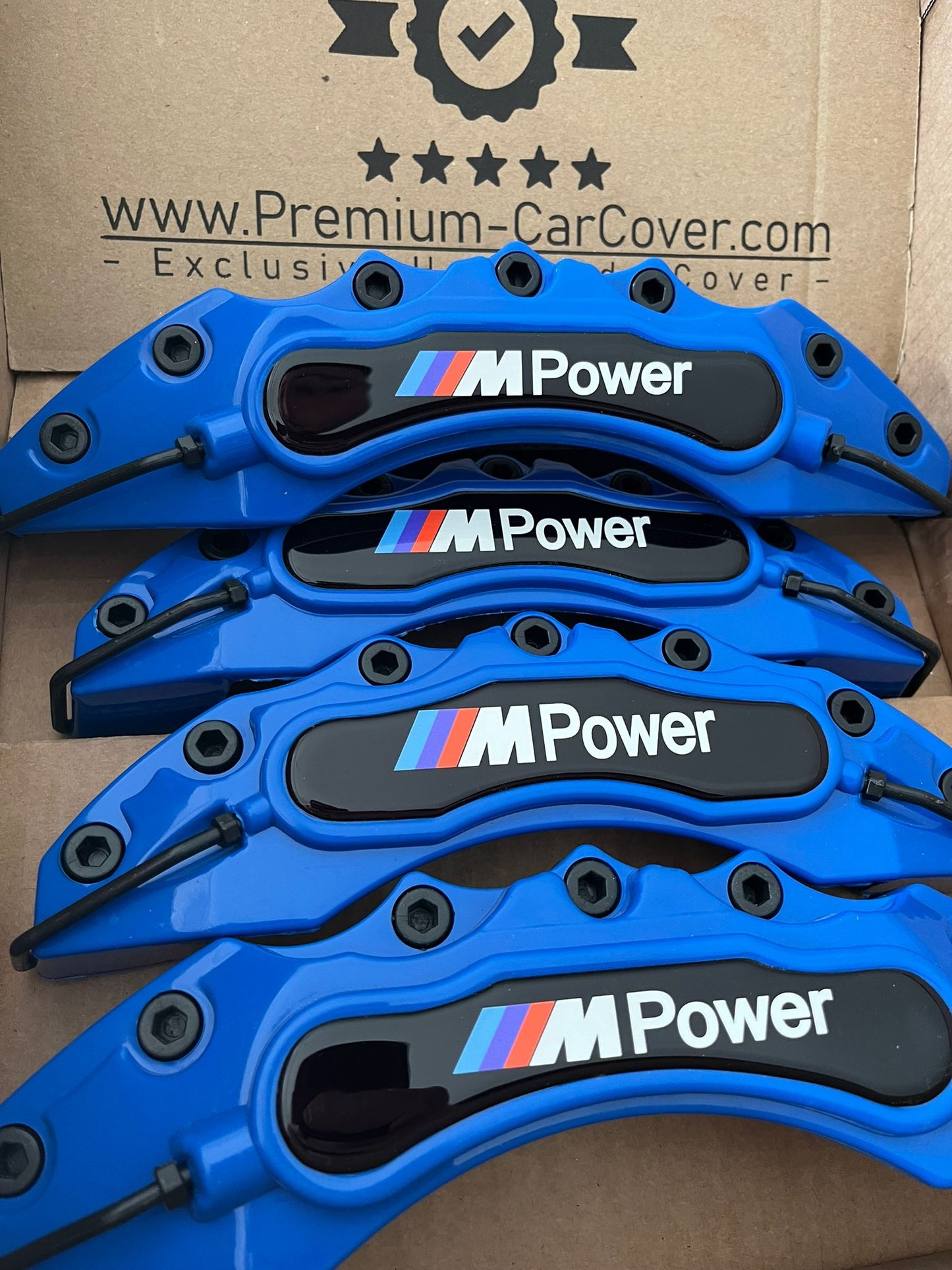 Bmw M Power Caliper Cover, Universal Set, Color Option, 4 Pieces Set