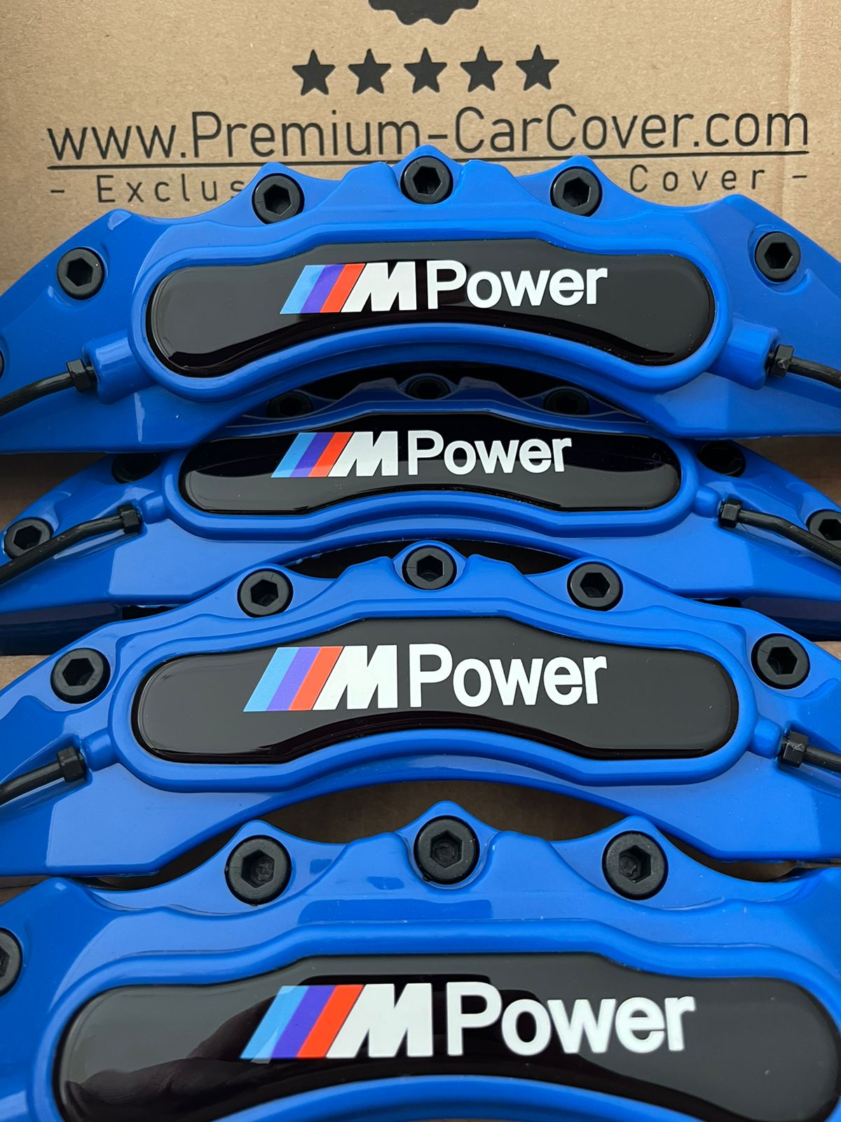 Bmw M Power Caliper Cover, Universal Set, Color Option, 4 Pieces Set