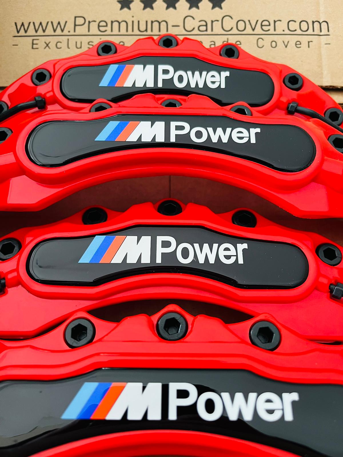 Bmw M Power Caliper Cover, Universal Set, Color Option, 4 Pieces Set