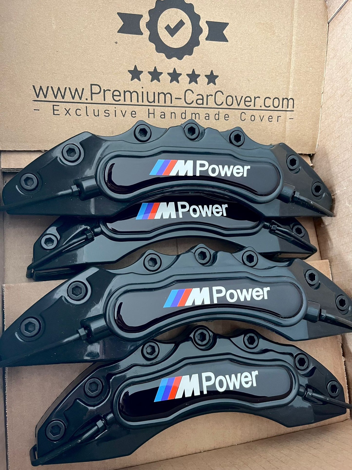 Bmw M Power Caliper Cover, Universal Set, Color Option, 4 Pieces Set