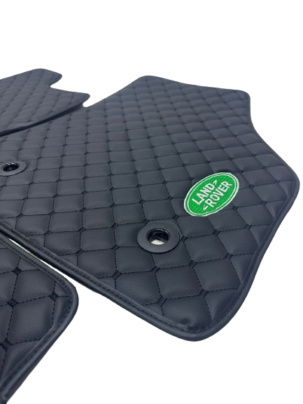 Land Rover Freelander Waterproof All Model Custom Car Land Rover Floor Mats, Leather, Front Rear Carpet Liner, Land Rover Car Floor Mats