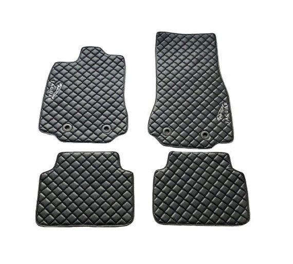 Jaguar xk8 Waterproof All Model Custom Car Jaguar Floor Mats, Leather, Front Rear Carpet Liner, Jaguar Car Floor Mats