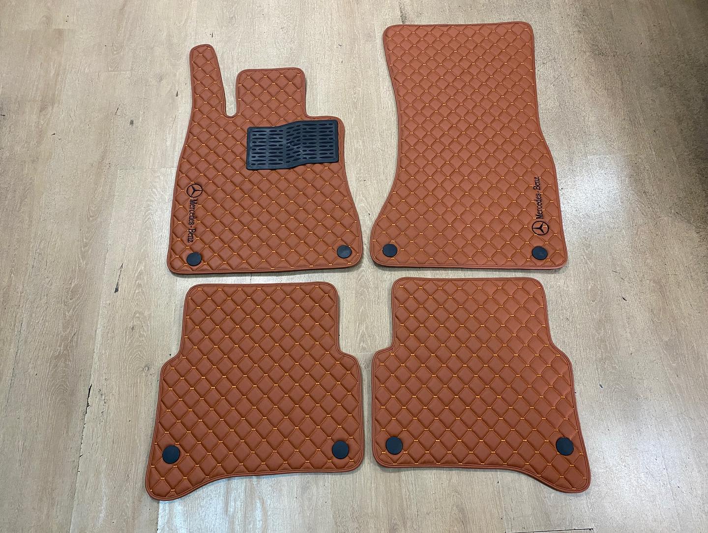 Mercedes Benz Car Floor Mats Set, All Mercedes Benz Models Waterproof Custom Car Mat Set