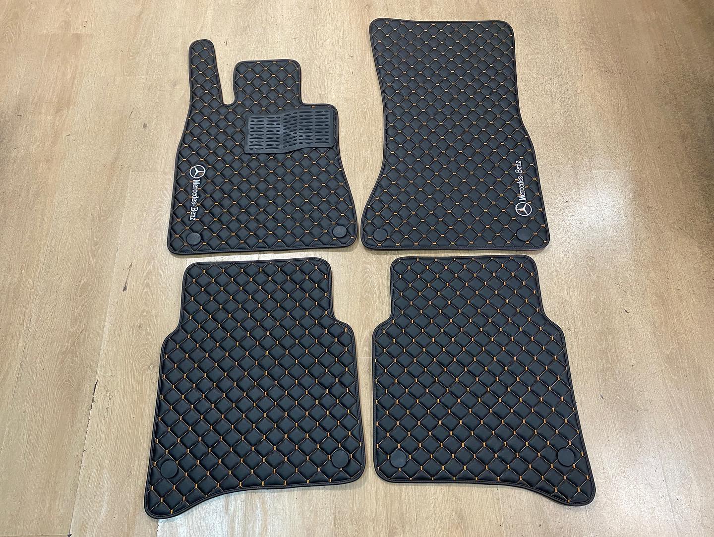 Mercedes Benz Car Floor Mats Set, All Mercedes Benz Models Waterproof Custom Car Mat Set