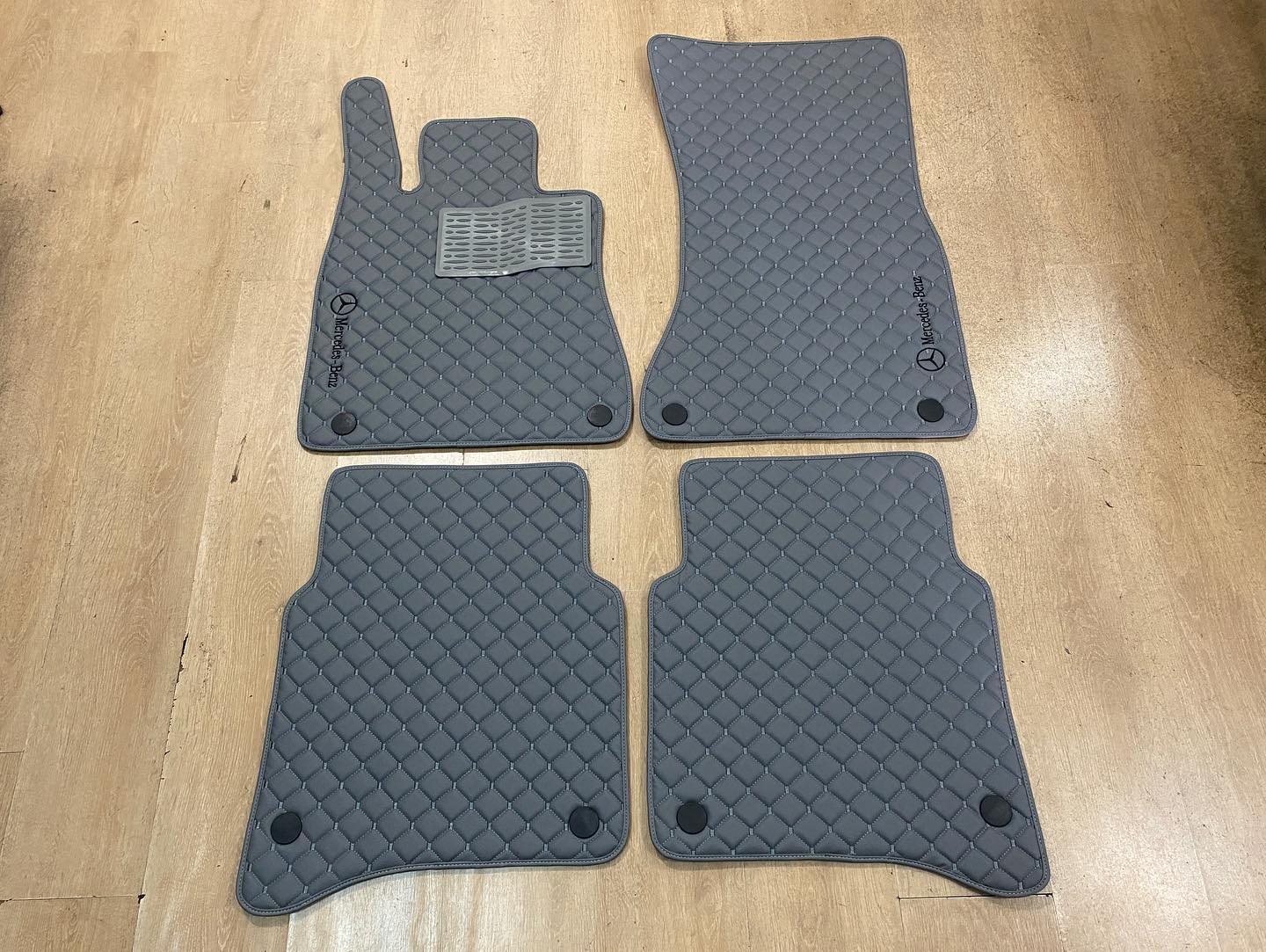 Mercedes Benz Car Floor Mats Set, All Mercedes Benz Models Waterproof Custom Car Mat Set