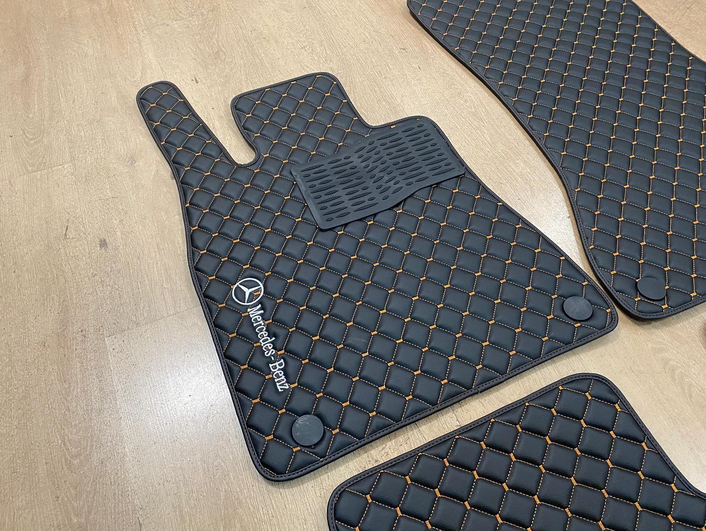 Mercedes Benz Car Floor Mats Set, All Mercedes Benz Models Waterproof Custom Car Mat Set