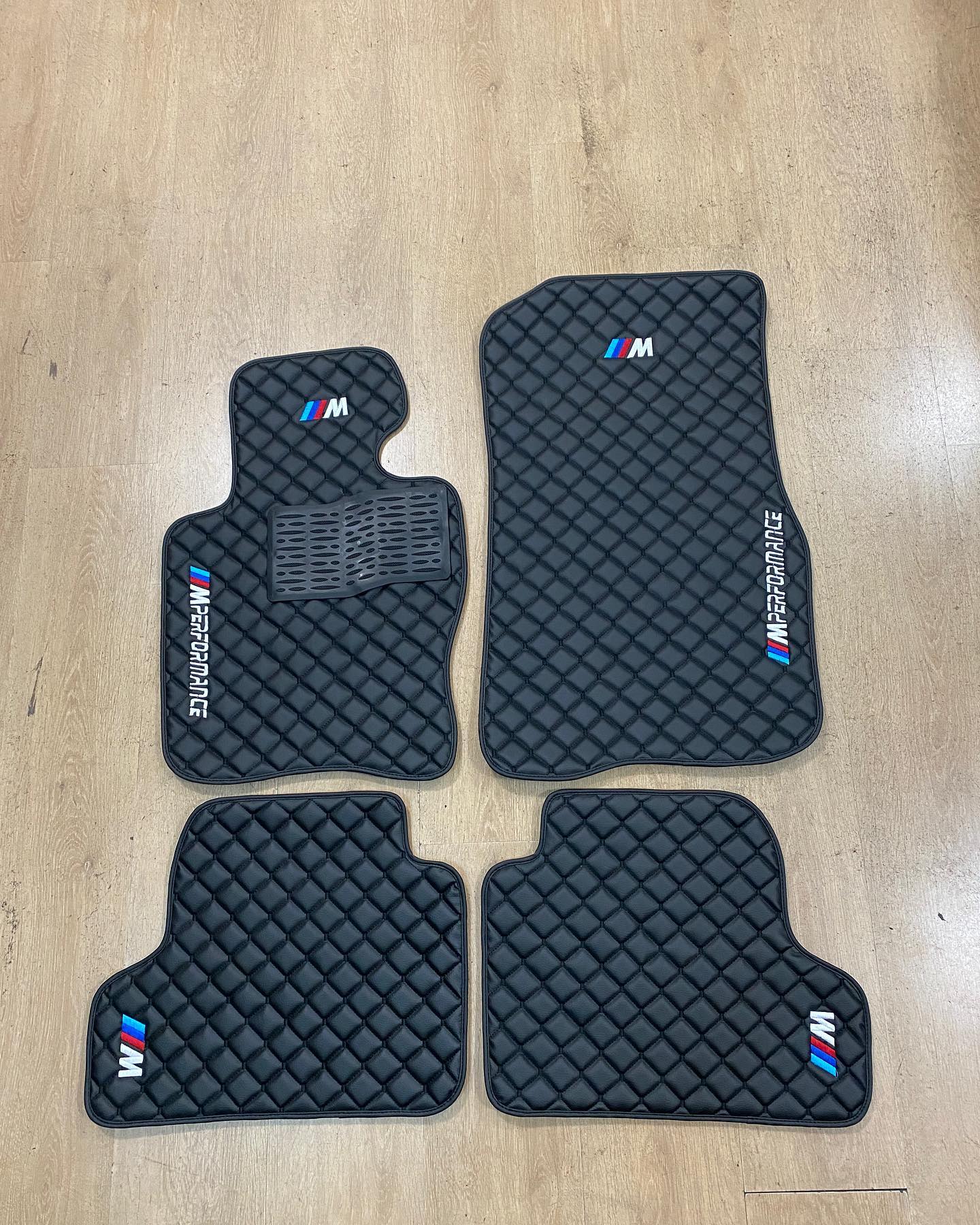 Bmw M Performance Car Floor Mats Set, All Bmw M Performance model Waterproof Custom Car Mat Set