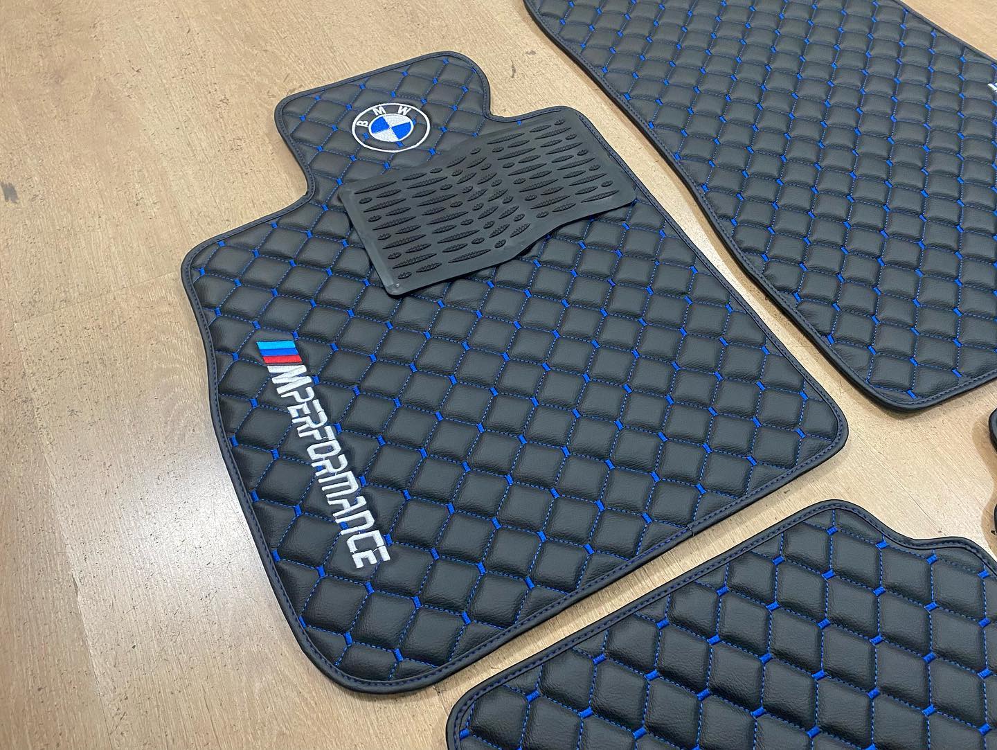 Bmw M Performance Car Floor Mats Set, All Bmw M Performance model Waterproof Custom Car Mat Set