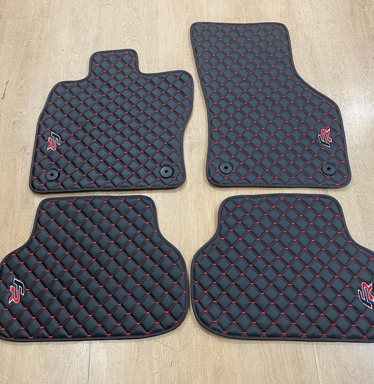 Seat Leon Fr Car Floor Mats Set, Seat Leon Fr Waterproof Custom Car Mat Set