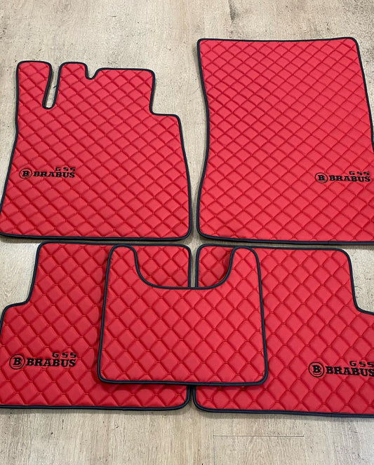 Brabus G55 Car Floor Mats Set, Brabus G55 Waterproof Custom Car Mat Set