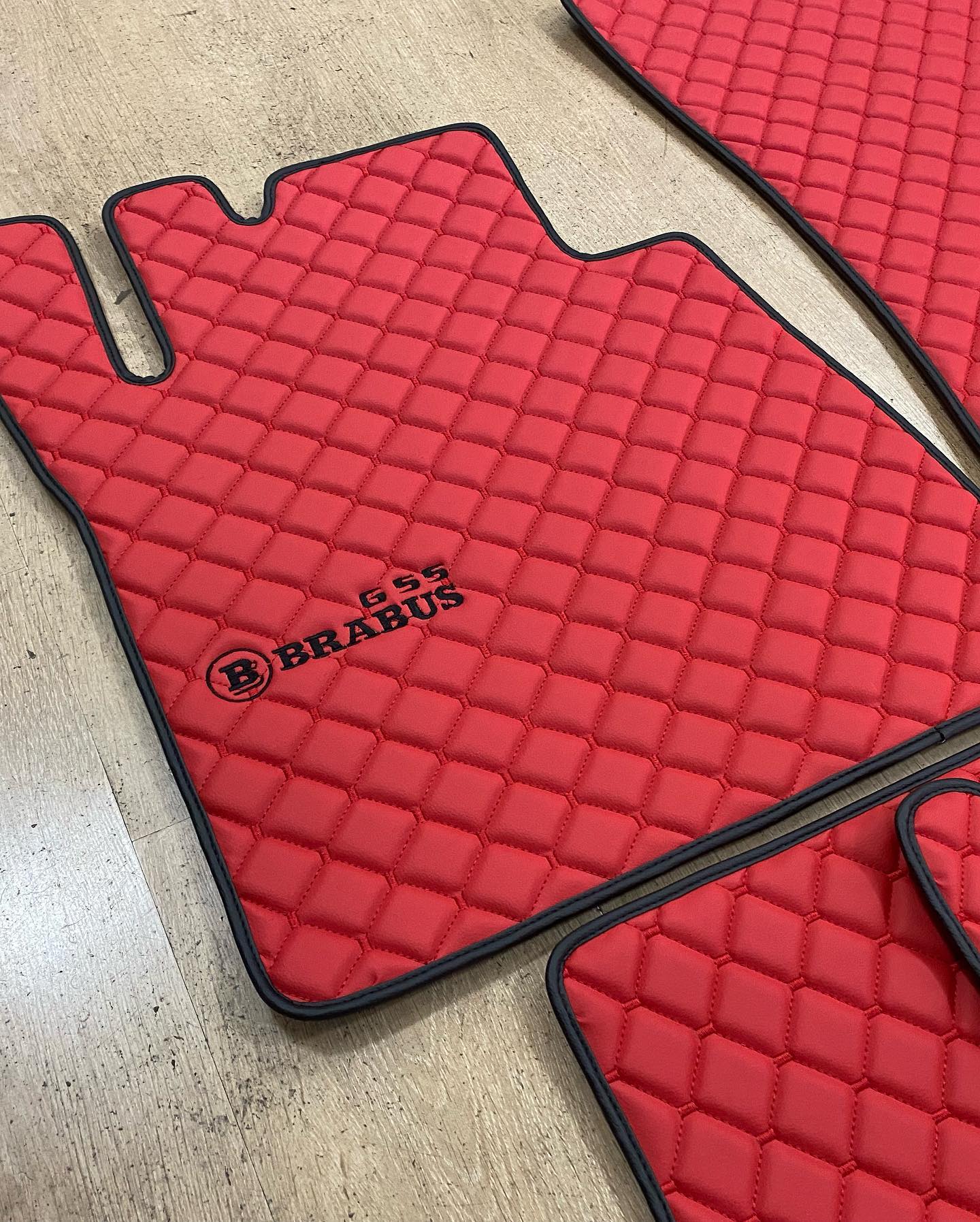 Brabus G55 Car Floor Mats Set, Brabus G55 Waterproof Custom Car Mat Set