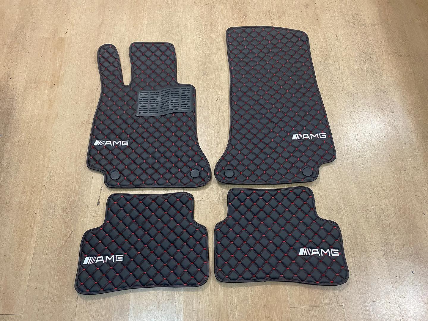 Mercedes Benz Amg Car Floor Mats Set, All Mercedes Benz - Amg  Models Waterproof Custom Car Mat Set