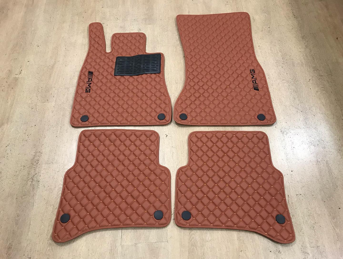 Mercedes Benz Amg Car Floor Mats Set, All Mercedes Benz - Amg  Models Waterproof Custom Car Mat Set