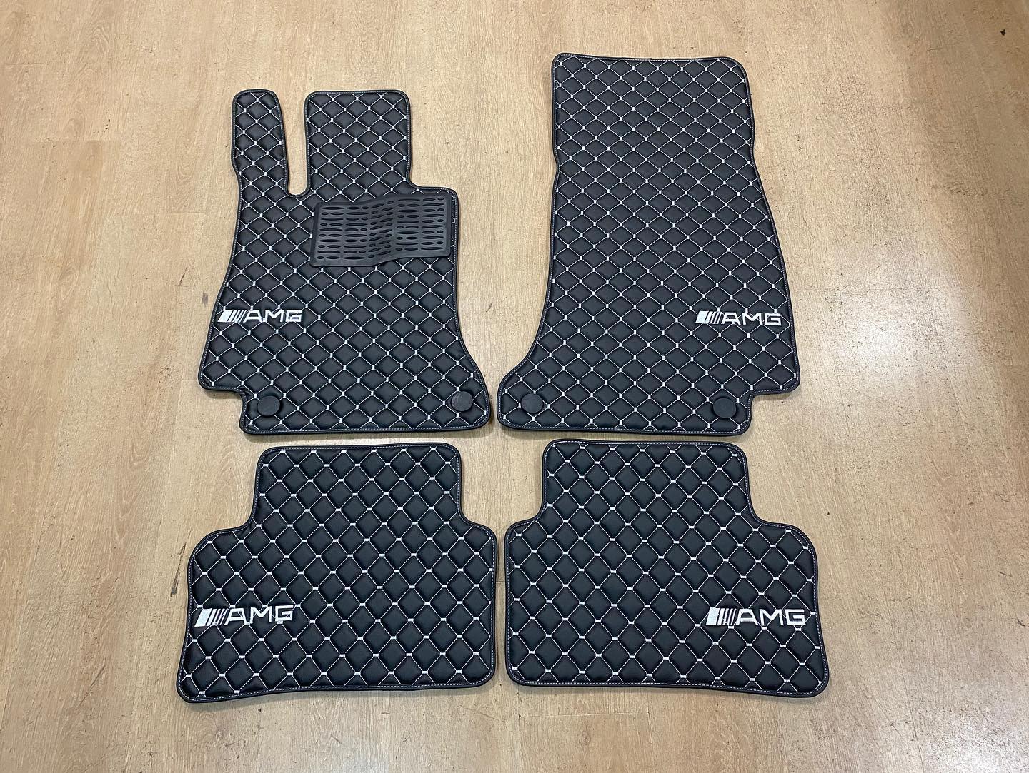 Mercedes Benz Amg Car Floor Mats Set, All Mercedes Benz - Amg  Models Waterproof Custom Car Mat Set