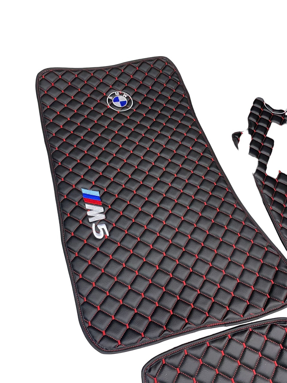 Bmw M5 Car Floor Mats Set, All Bmw M5 Models Waterproof Custom Car Bmw M5 Floor Mats Leather Front and Rear Carpet Liner