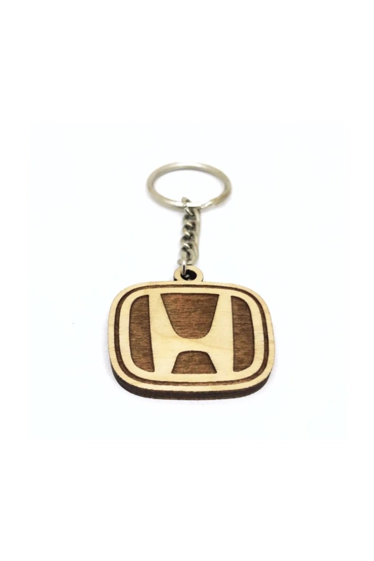 Honda 2pcs Luxury Car Neck Pillow Black, Wooden Logo Keychain, Honda Car Pillow, Honda Pillow