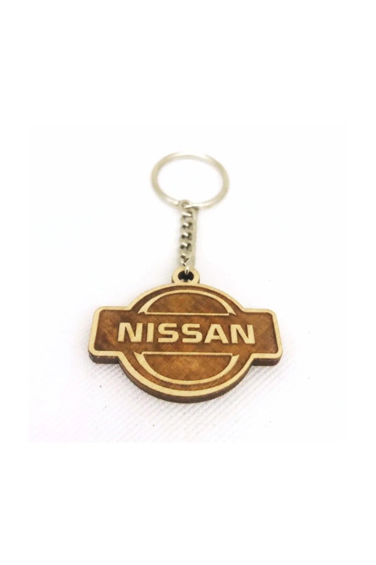 Nissan 2Pcs Luxury Car Neck Pillow Black, And Wooden Logo Keychain, Nissan Car Pillow, Nissan Pillow