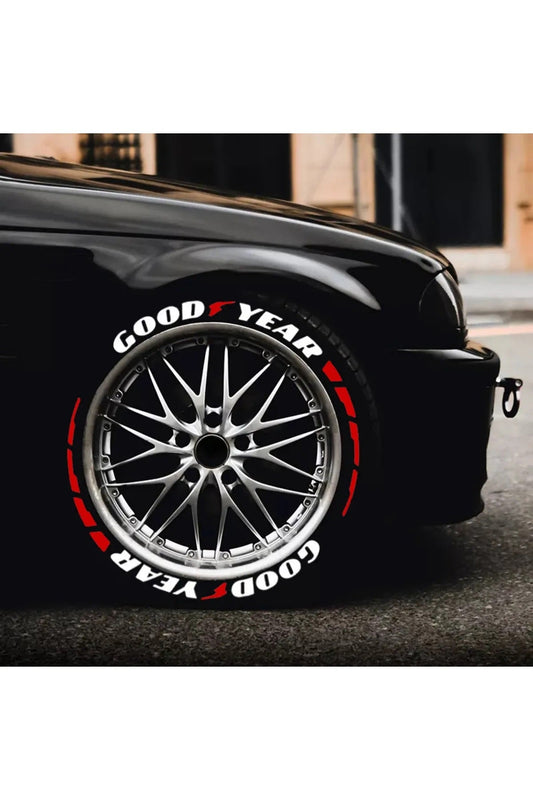 Good Year Tire Letters, Good Year Tire Stickers, Tire lettering Good Year Car Tire Sticker