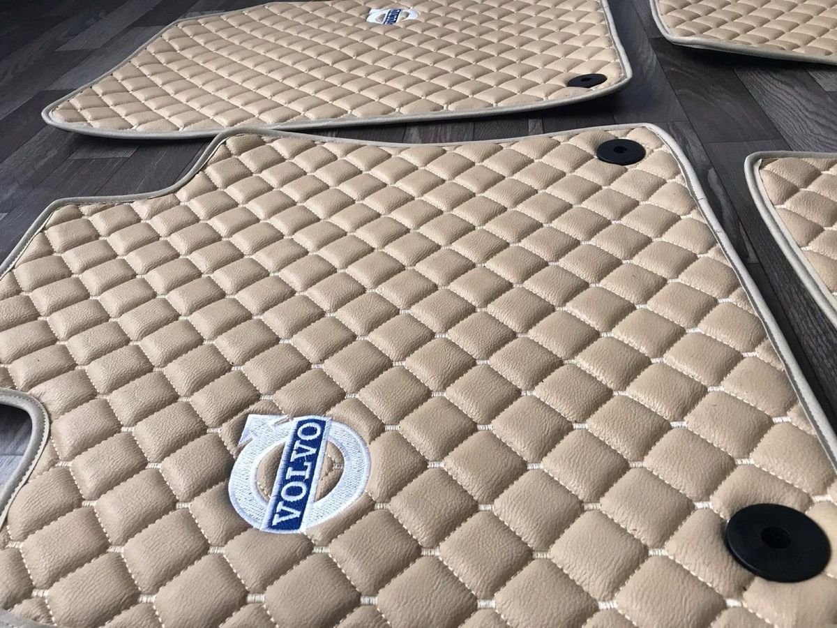 Volvo Waterproof All Model Custom Volvo Floor Mats, Leather, Front Rear Carpet Liner, Volvo car Floor Mats