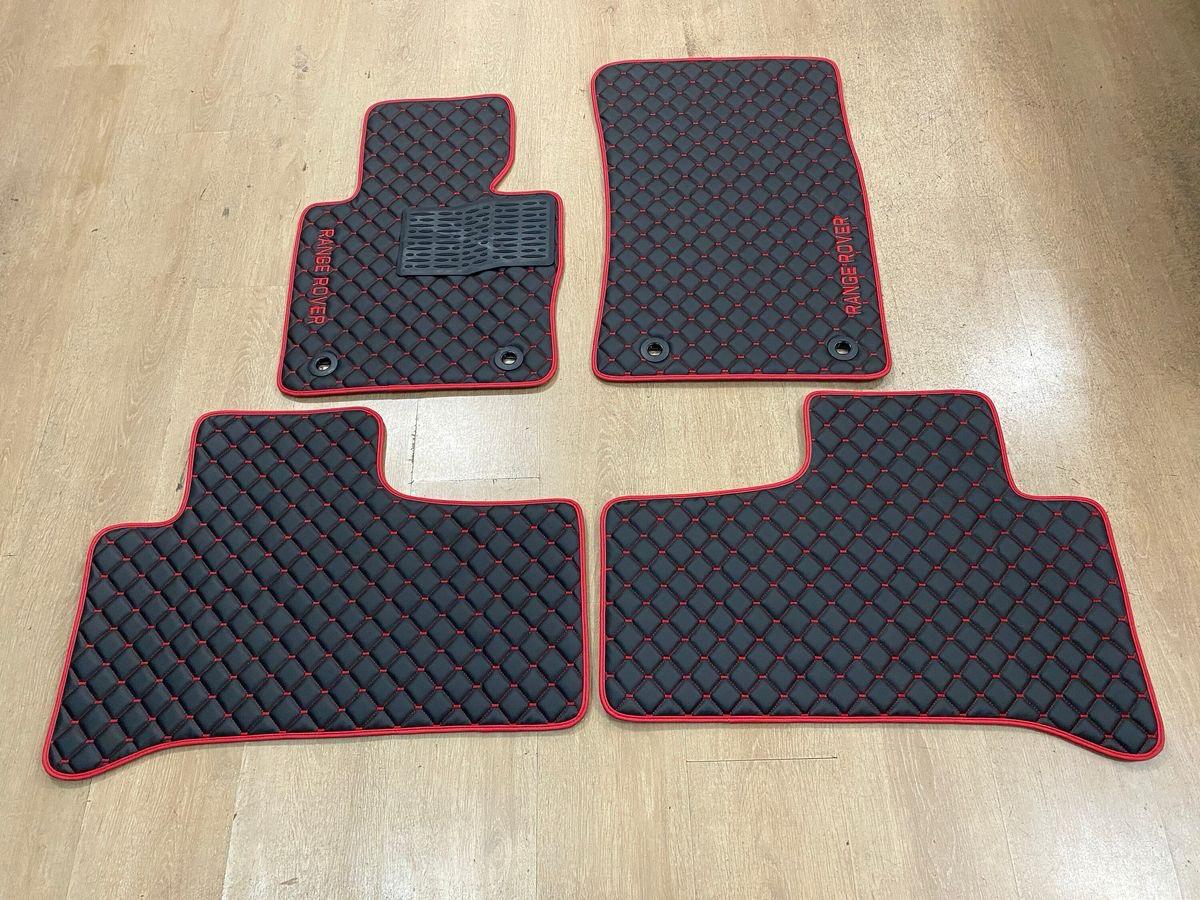 Range Rover Waterproof all Model Custom Range Rover Floor Mats, Leather, Front Rear Carpet Liner, Range Rover car Floor Mats