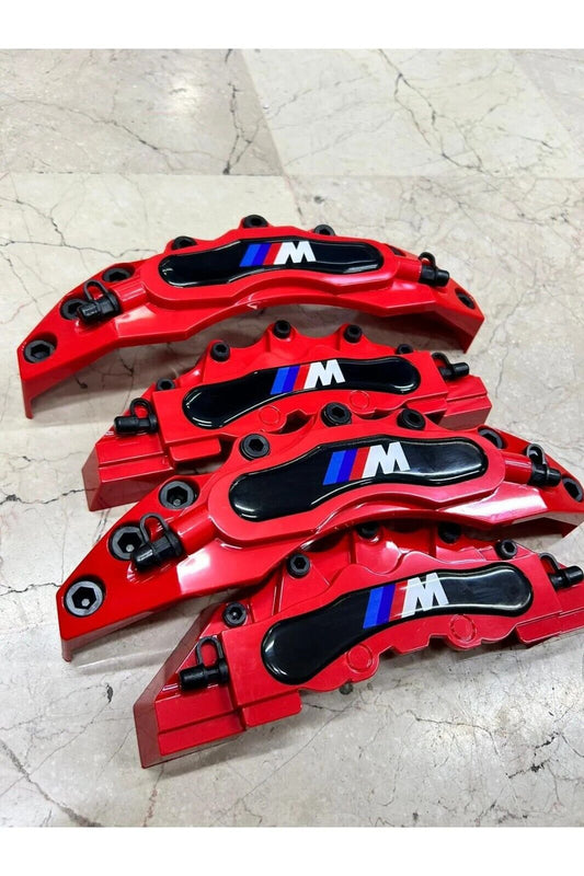 M3 4x Brake Caliper Covers, M3 Brake Caliper Cover Red, Bmw M3 Brake Caliper Cover